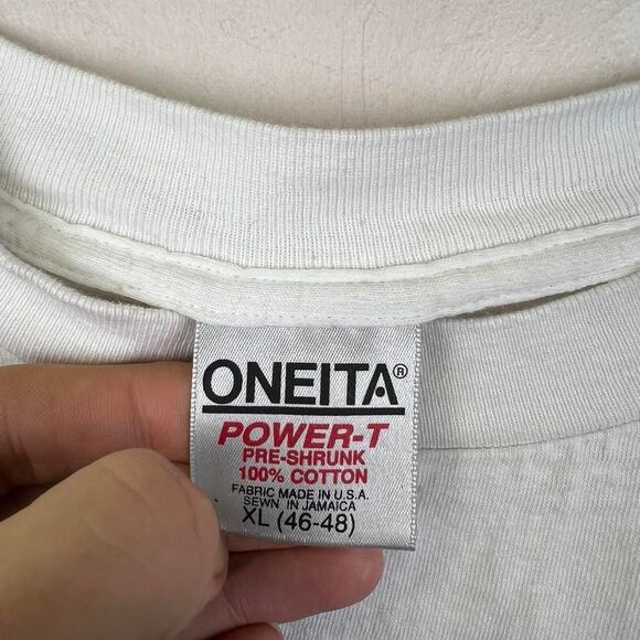 Vintage Shoeless Joe Jackson Shirt Double Sided Classic Cards 90s Size XL - Picture 8 of 8